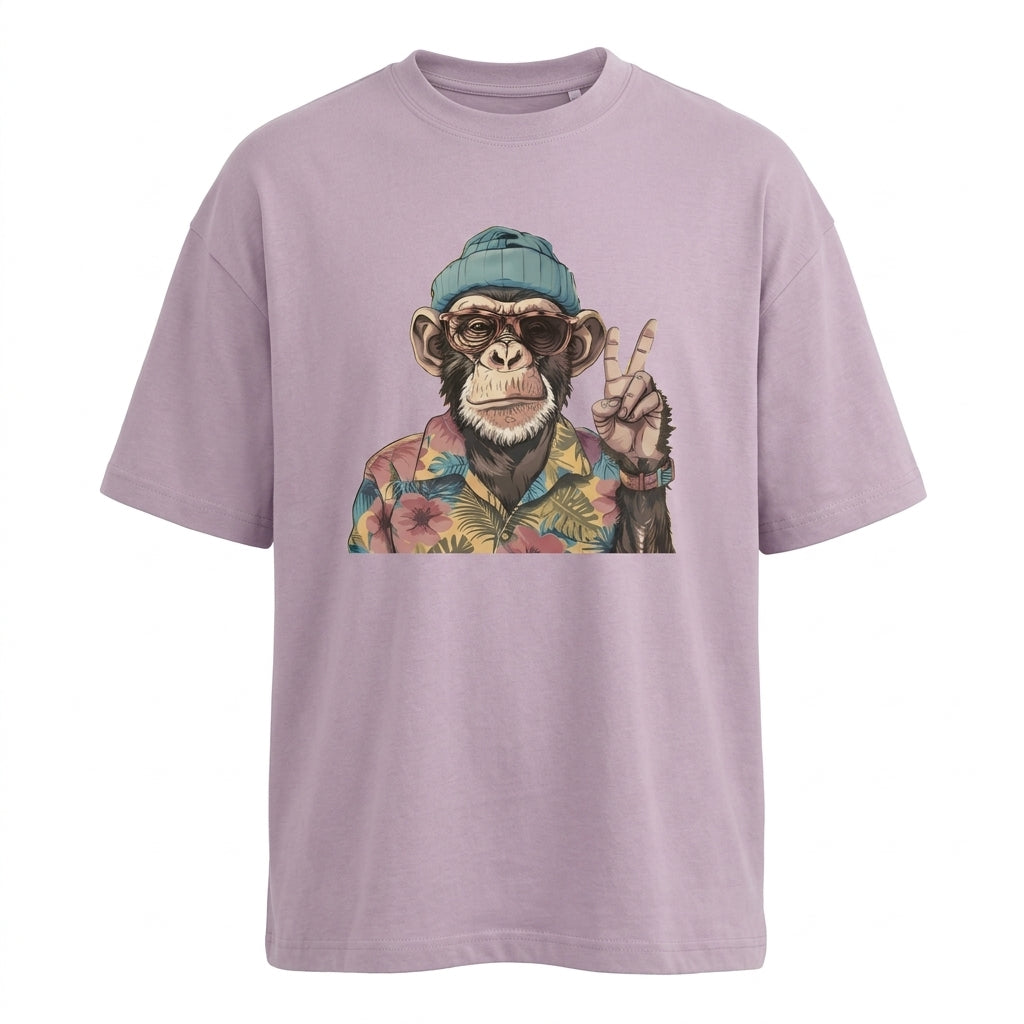 Free Monkey Oversize Tişört