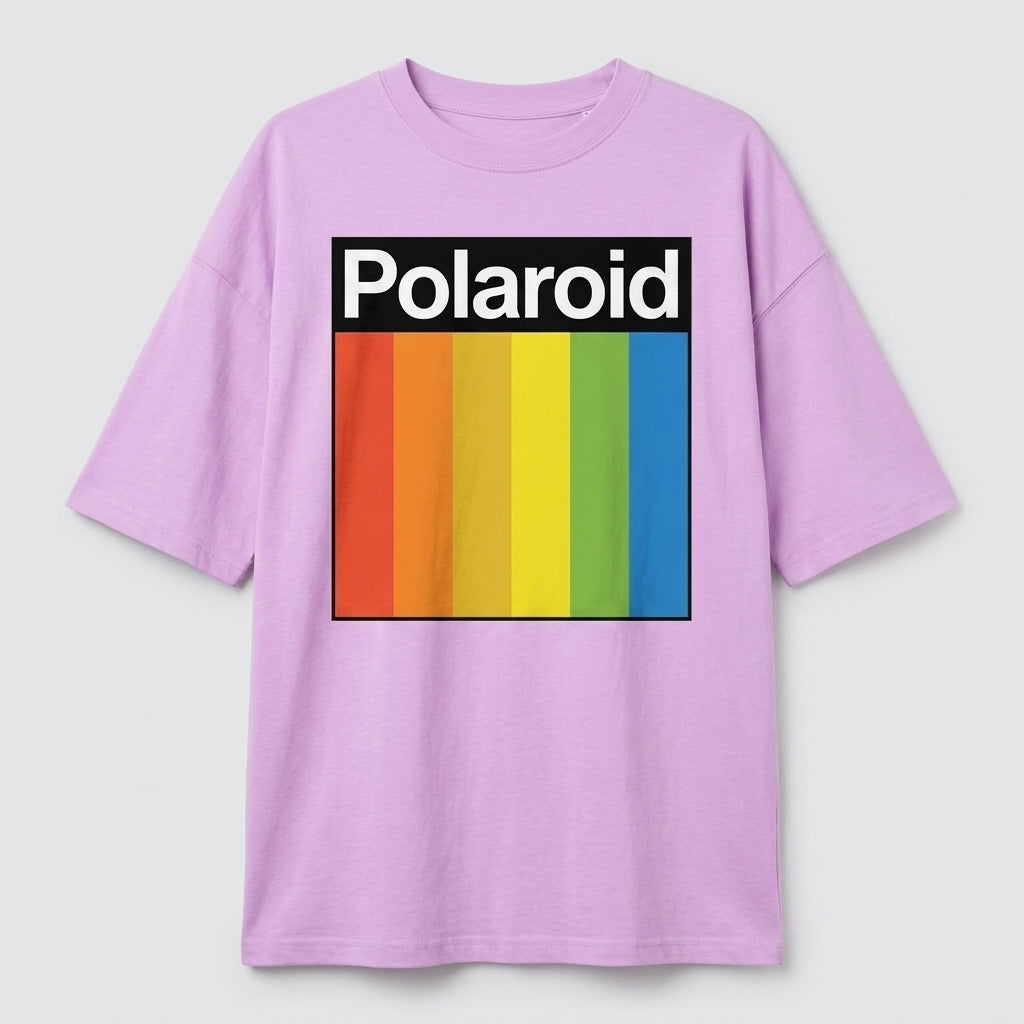 Polaroid Oversize Tişört