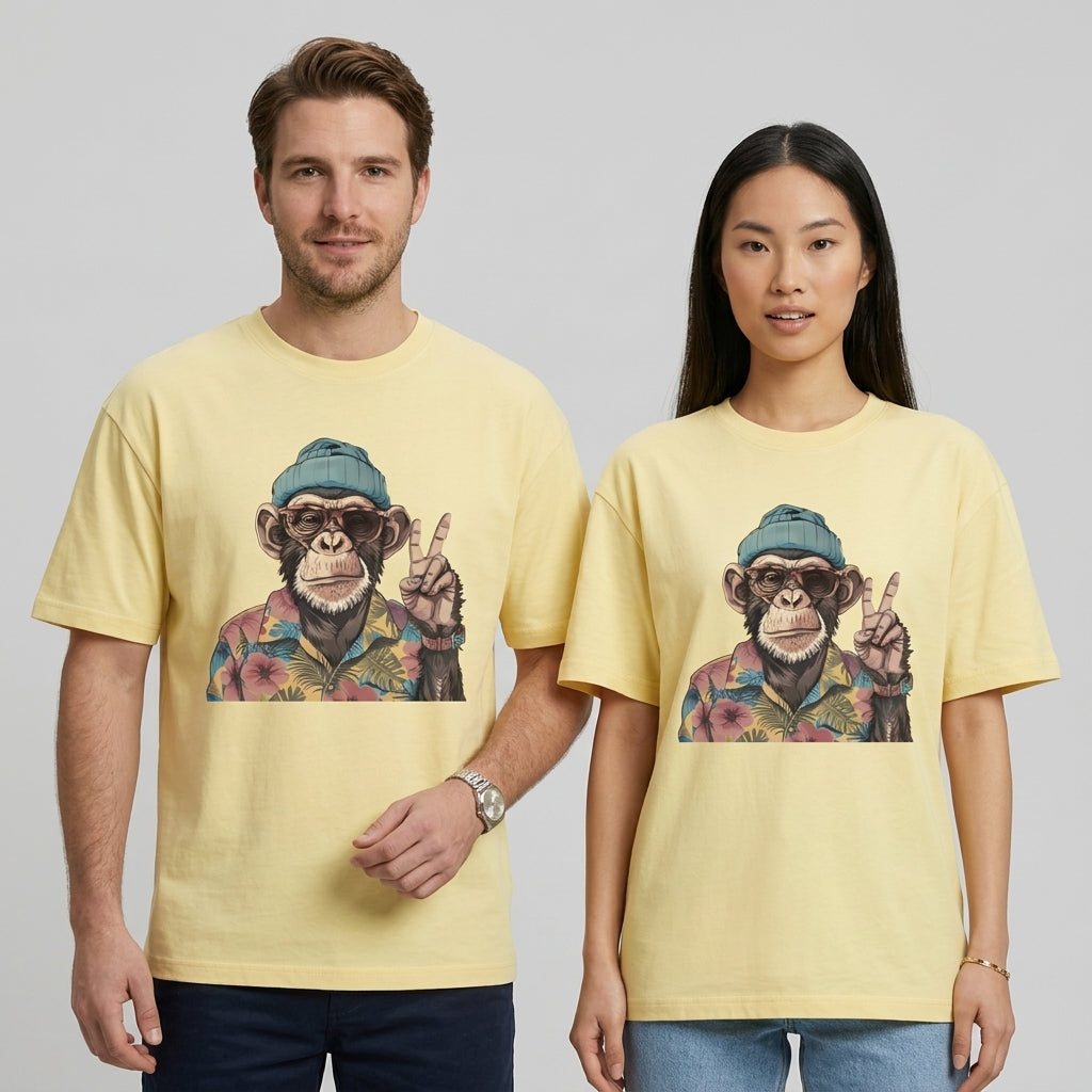 Free Monkey Oversize Tişört