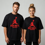 Just Do It Tomorrow Oversize Tişört