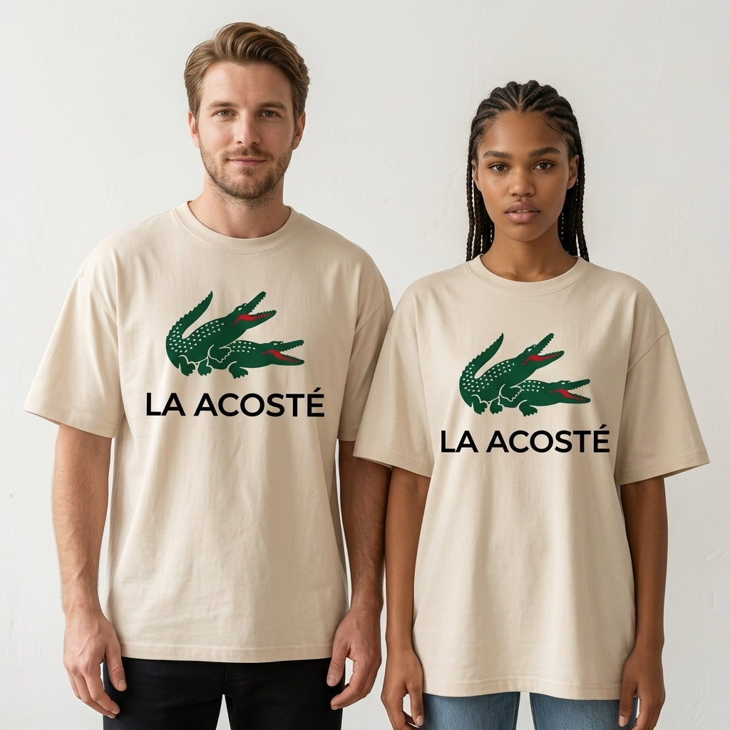 La Acoste Oversize Tişört