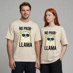 No Prob-llama Oversize Tişört