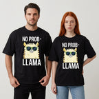 No Prob-llama Oversize Tişört