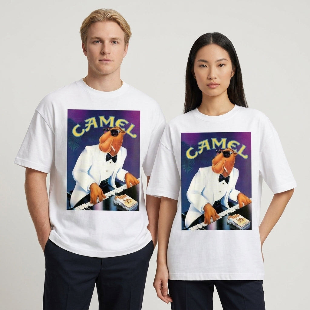 Camel Oversize Tişört