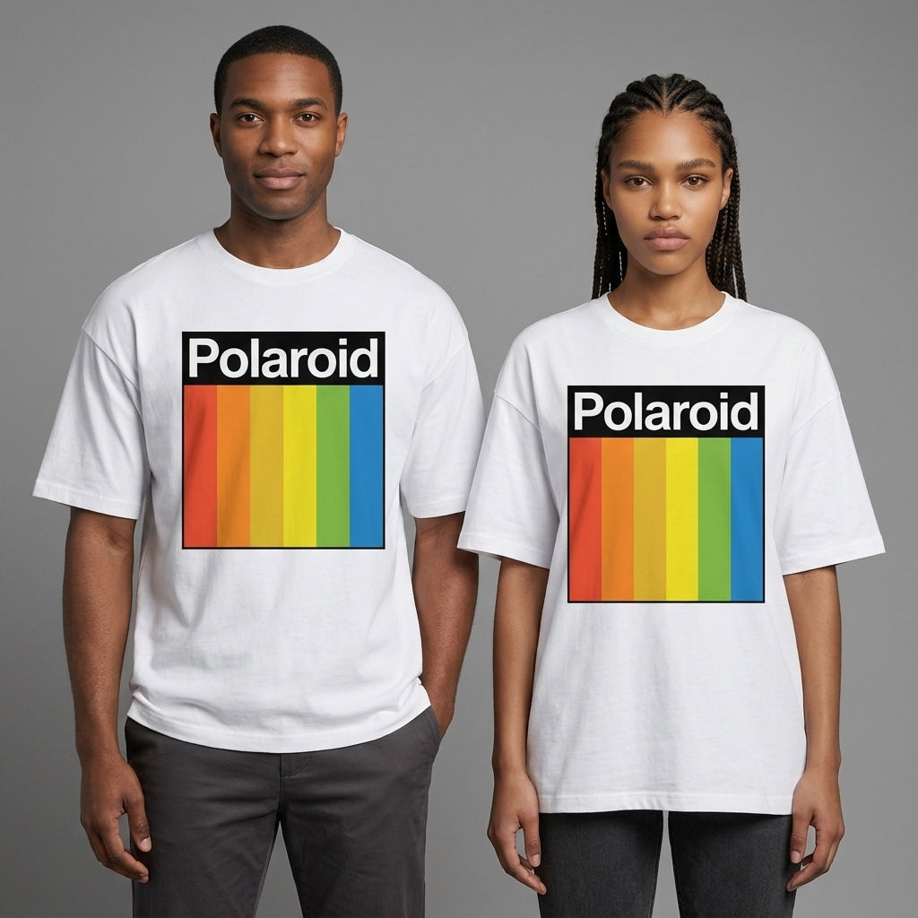 Polaroid Oversize Tişört