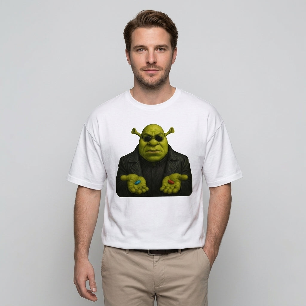 Shrek Matrix Oversize Tişört