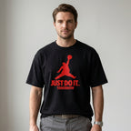 Just Do It Tomorrow Oversize Tişört