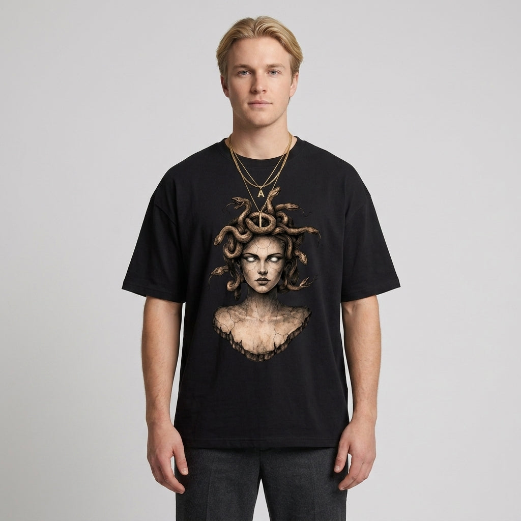 Medusa Oversize Tişört