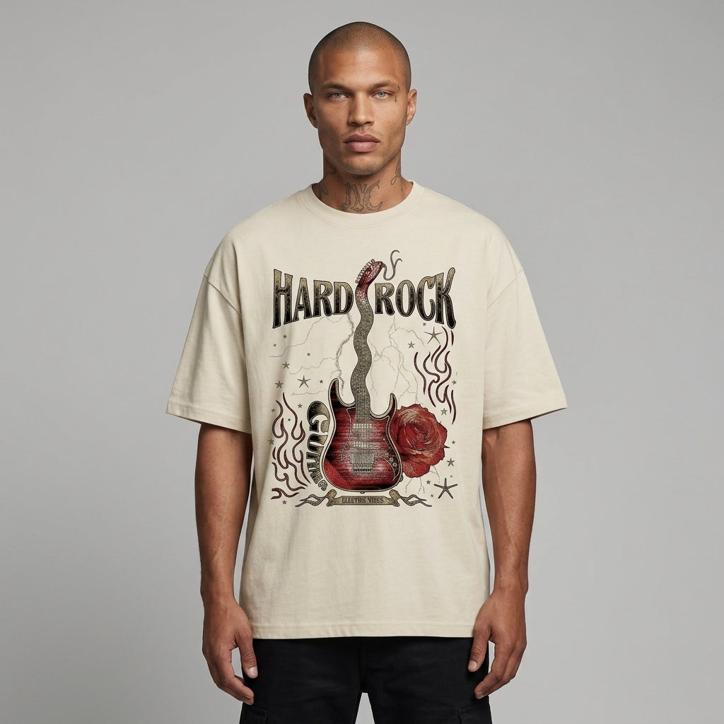 Hard Rock Oversize Tişört