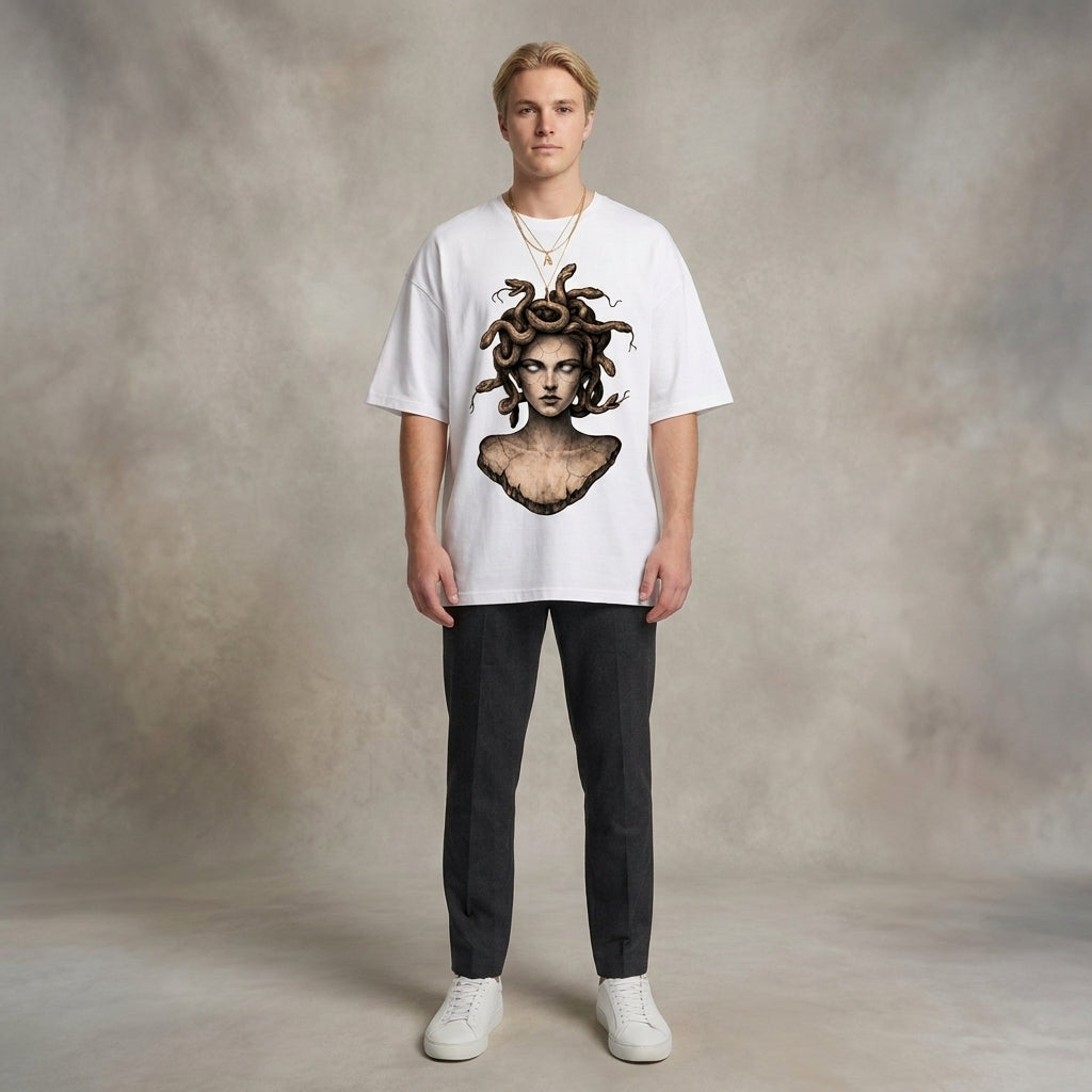 Medusa Oversize Tişört