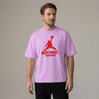 Just Do It Tomorrow Oversize Tişört