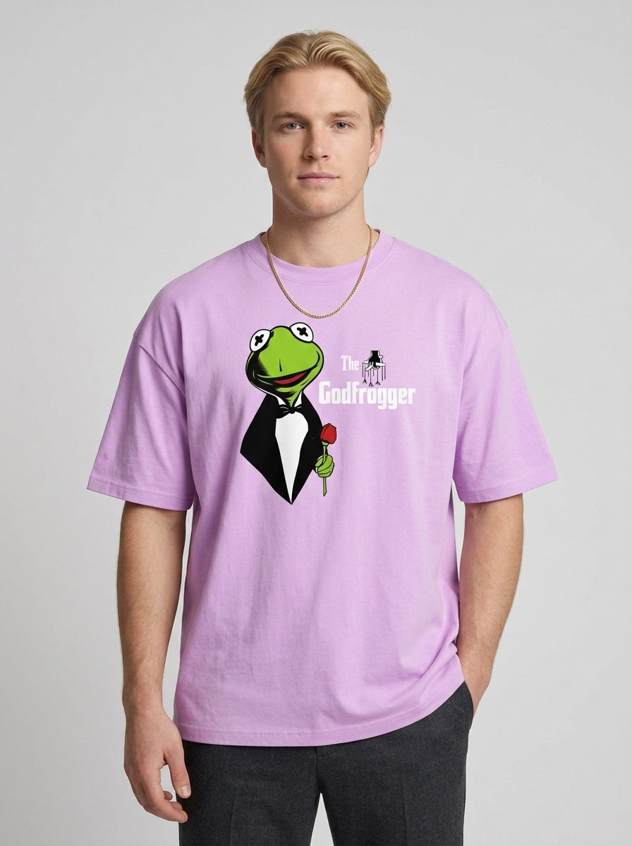 The Godfrogger Oversize Tişört