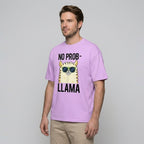 No Prob-llama Oversize Tişört