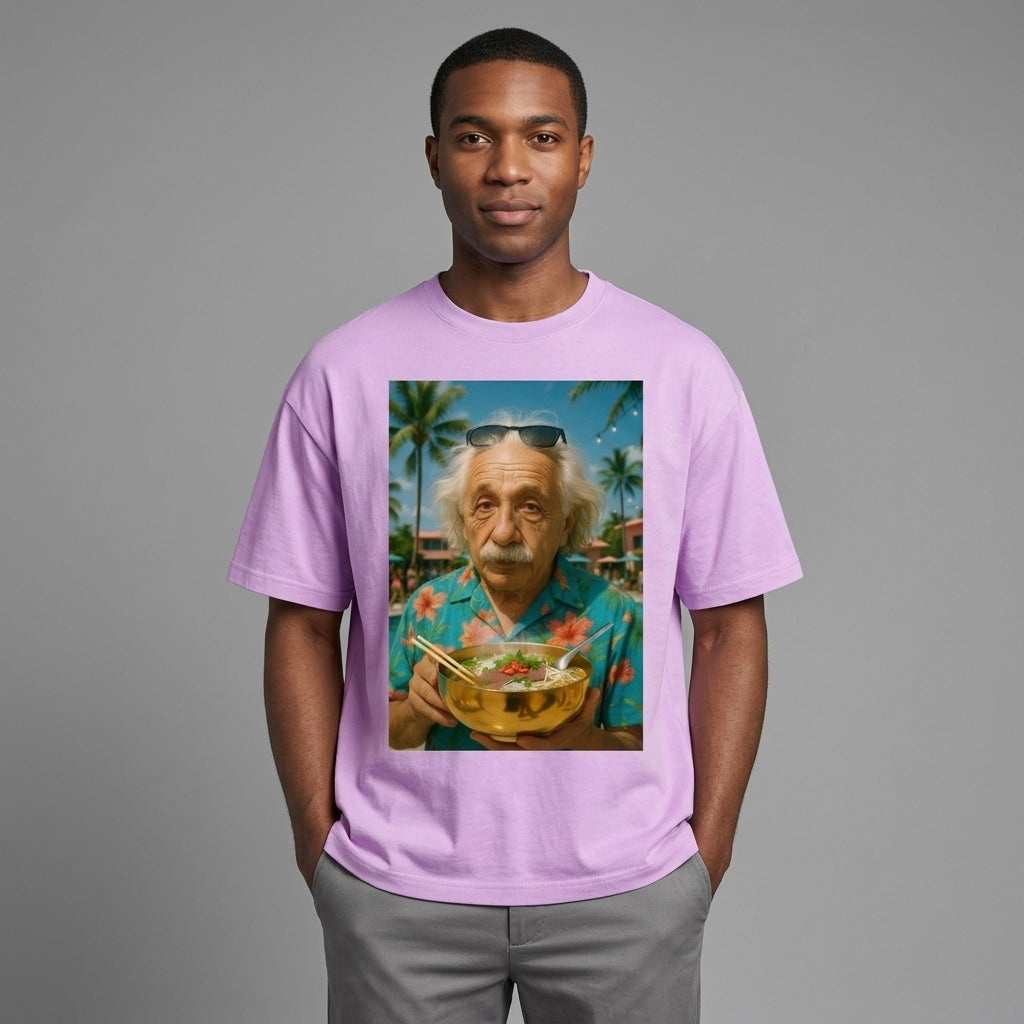 Einstein Oversize Tişört