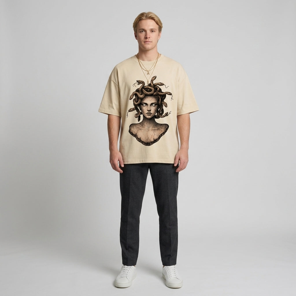 Medusa Oversize Tişört