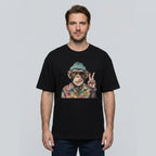 Free Monkey Oversize Tişört