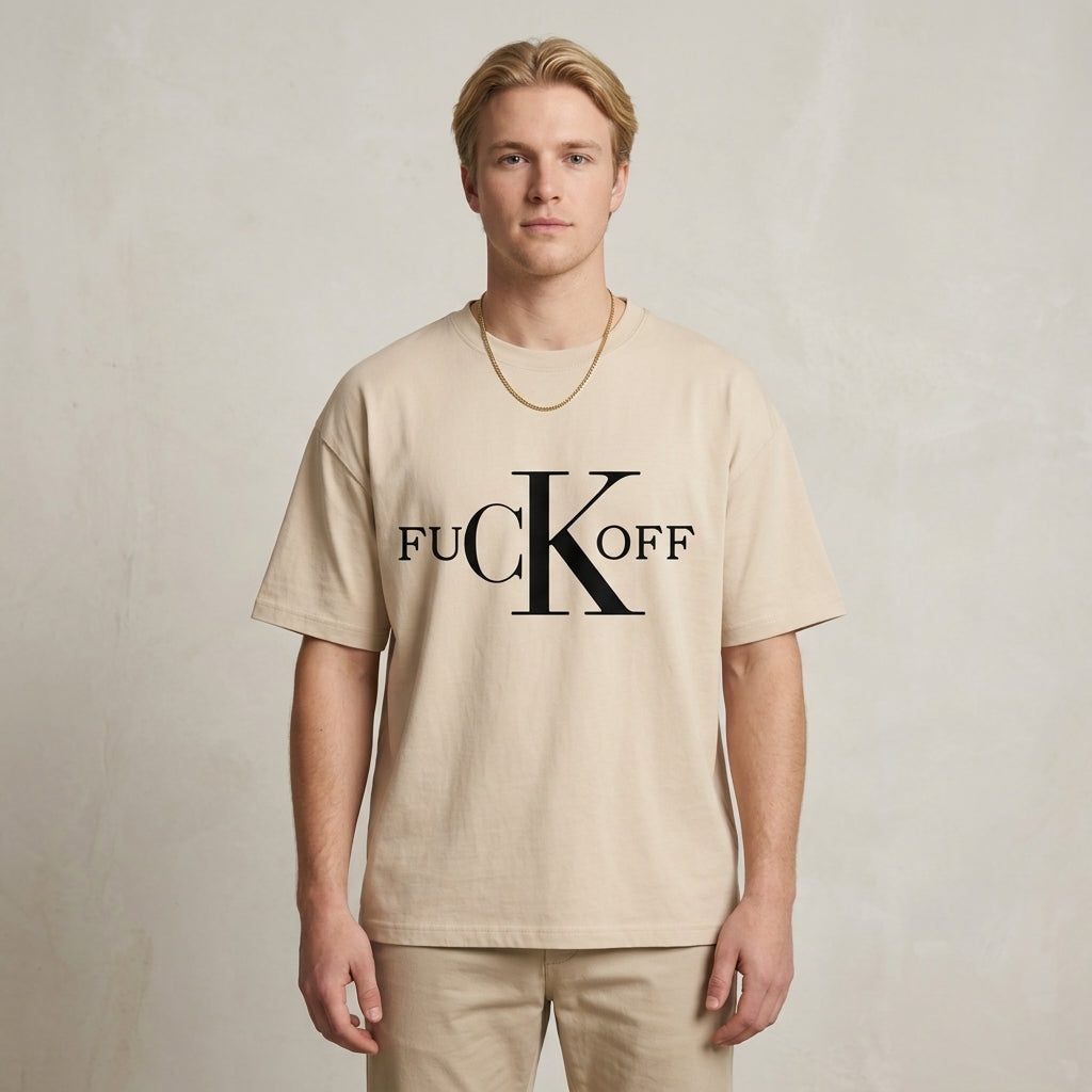 F Off Oversize Tişört