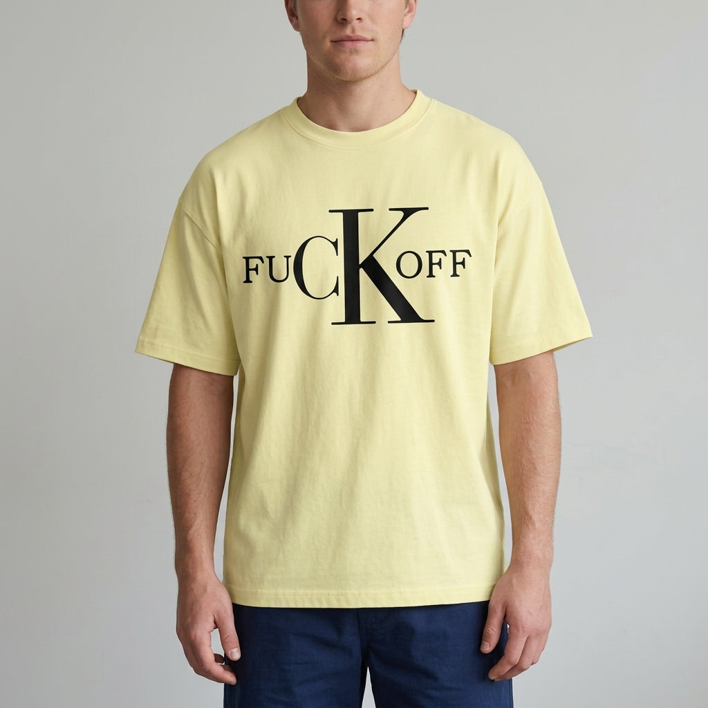 F Off Oversize Tişört