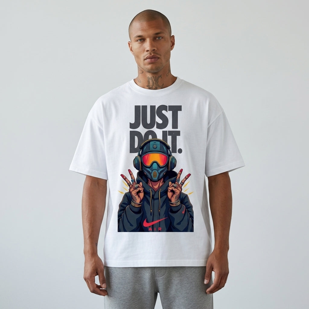 Just Do It Oversize Tişört