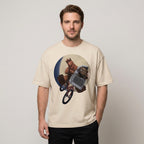 Alf & ET Oversize Tişört