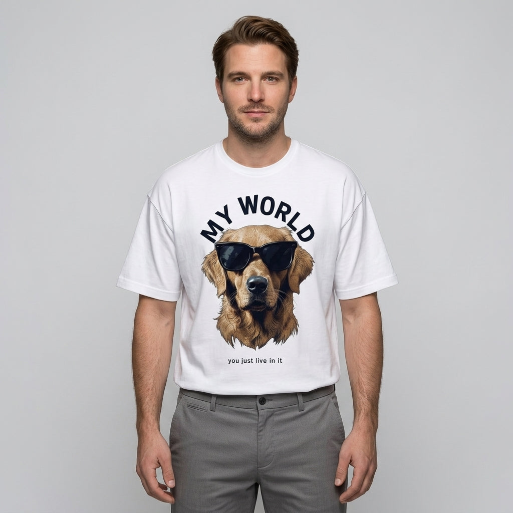 Dog World Oversize Tişört