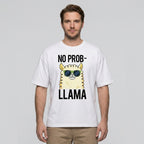 No Prob-llama Oversize Tişört
