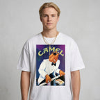Camel Oversize Tişört