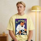 Camel Oversize Tişört