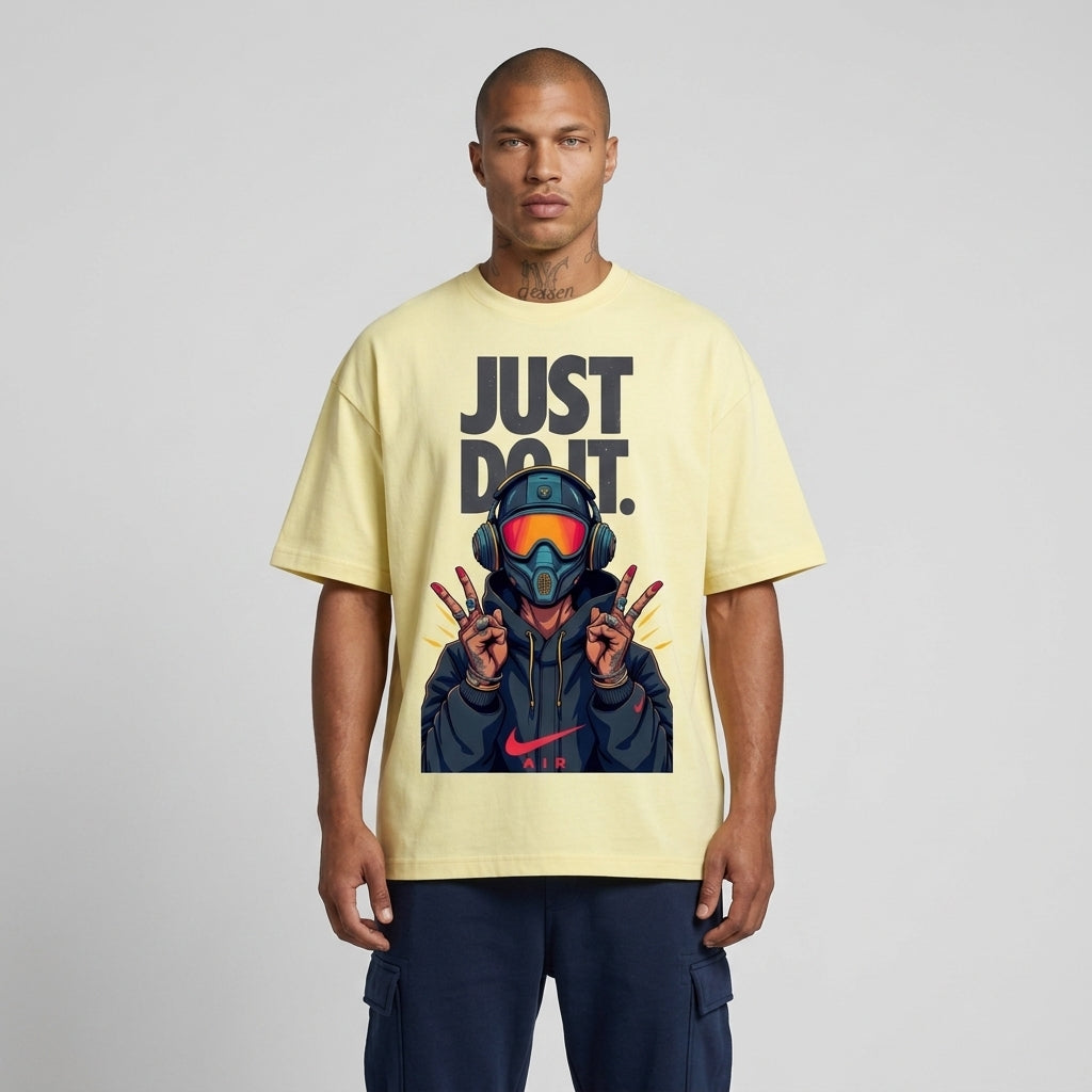 Just Do It Oversize Tişört