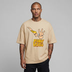 Johnny Bravo Oversize Tişört