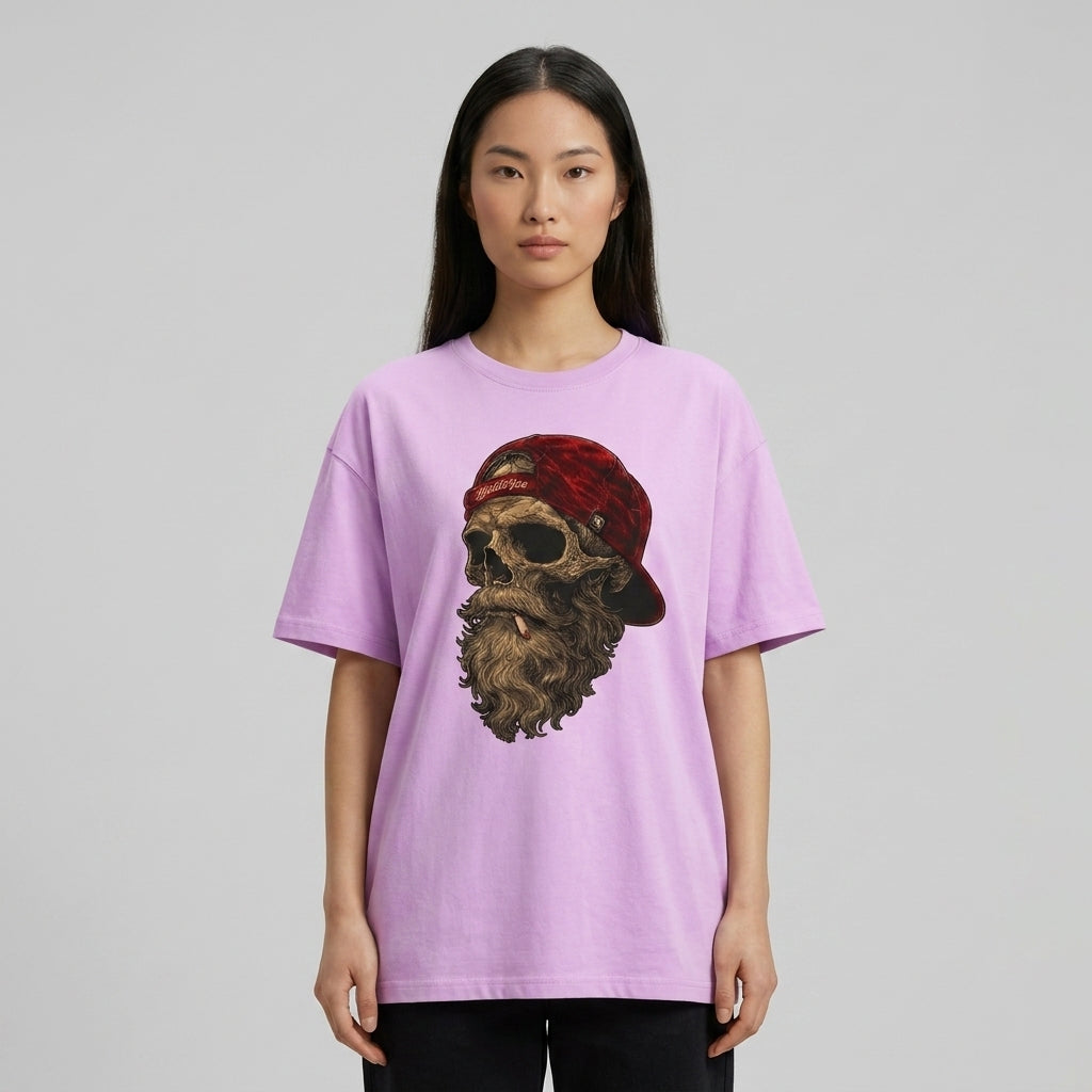 Skull Oversize Tişört