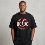AC DC Oversize Tişört
