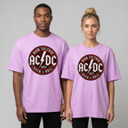 AC DC Oversize Tişört