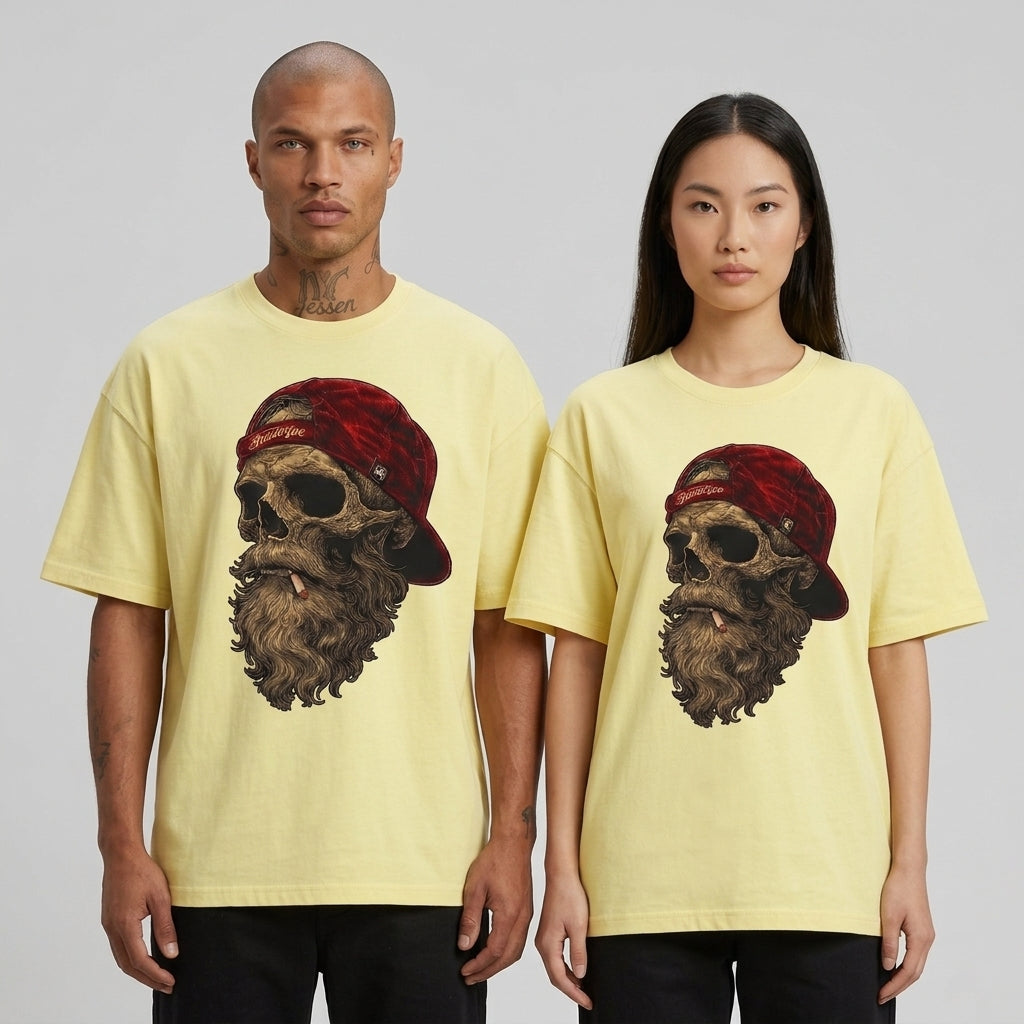 Skull Oversize Tişört