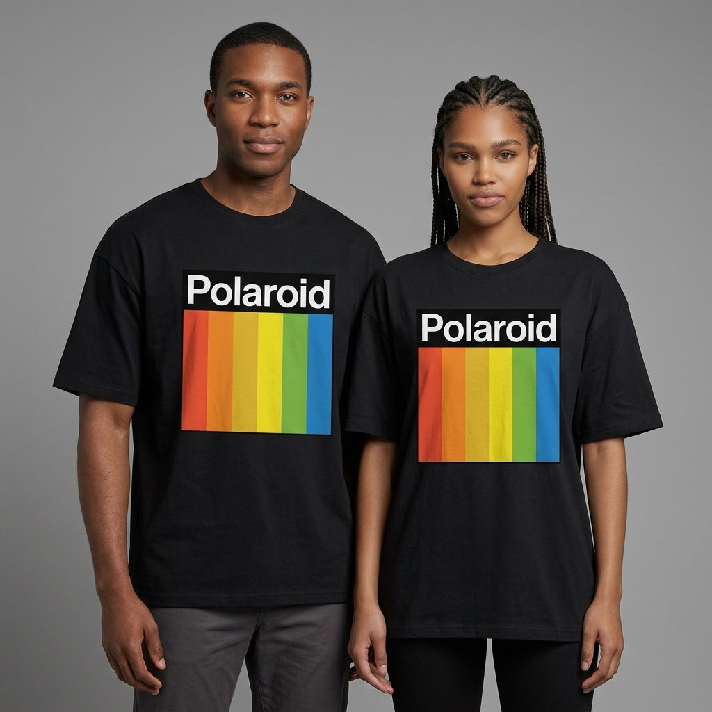 Polaroid Oversize Tişört