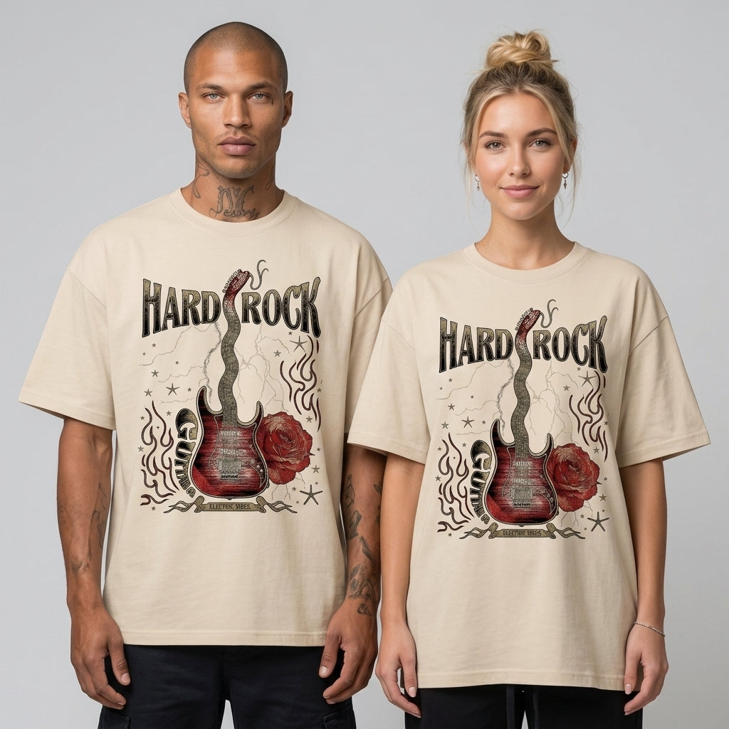 Hard Rock Oversize Tişört