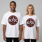AC DC Oversize Tişört