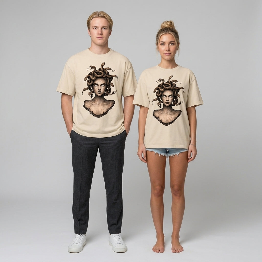 Medusa Oversize Tişört