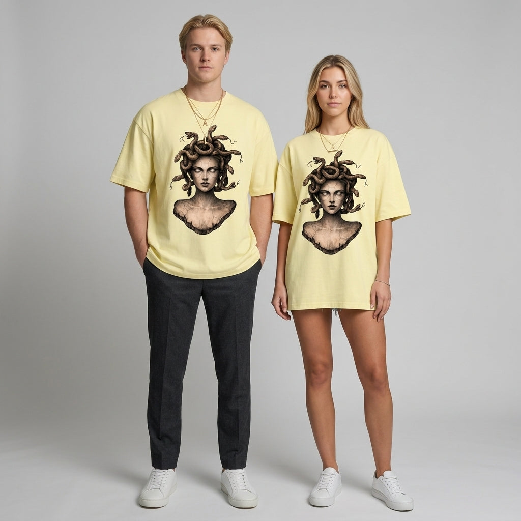 Medusa Oversize Tişört