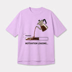 Motivation Loading Oversize Tişört