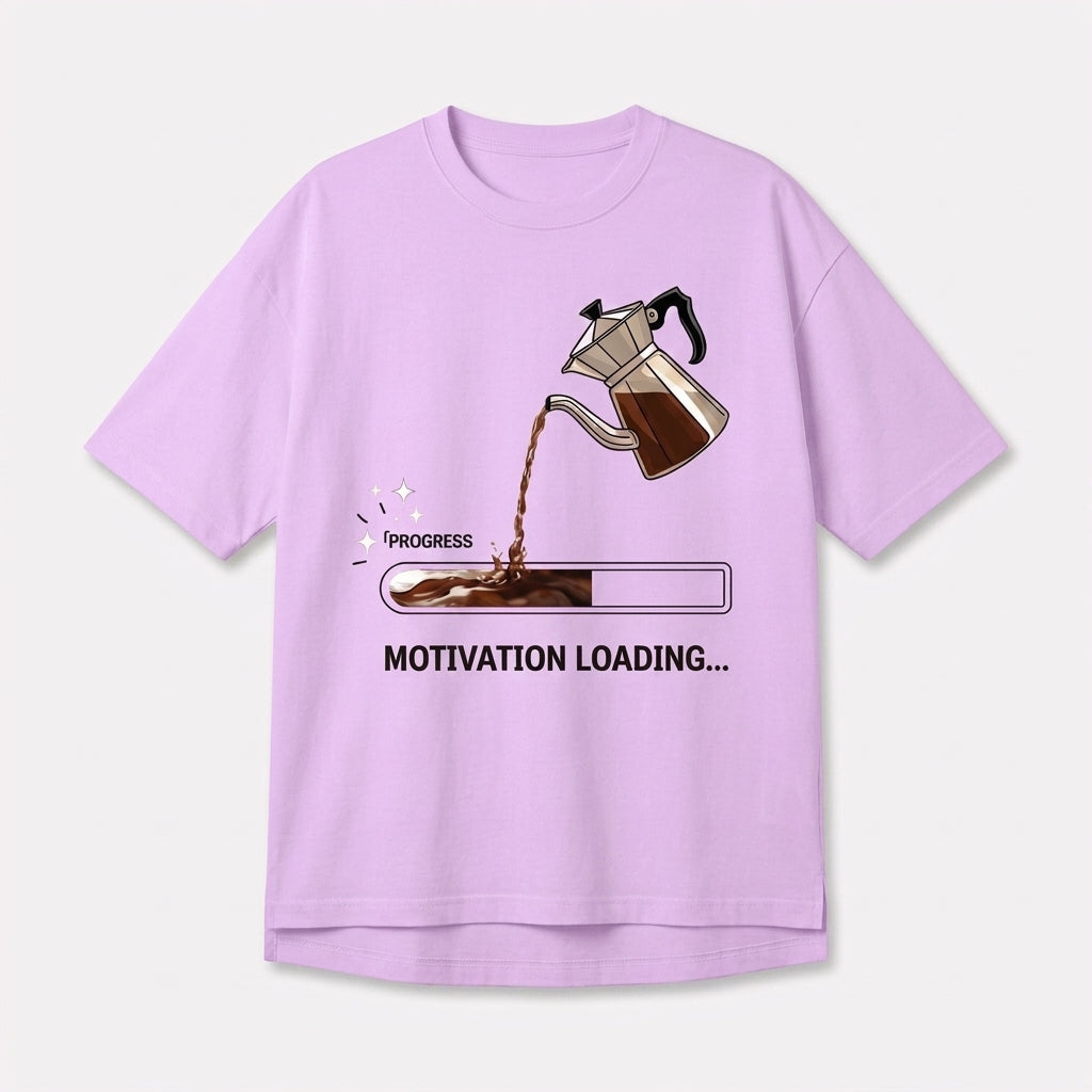 Motivation Loading Oversize Tişört