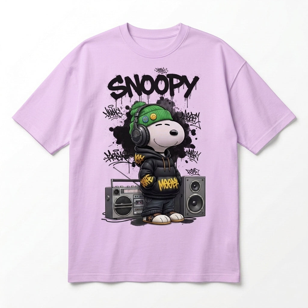 Snoopy Oversize Tişört