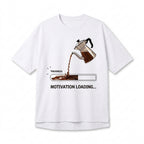 Motivation Loading Oversize Tişört