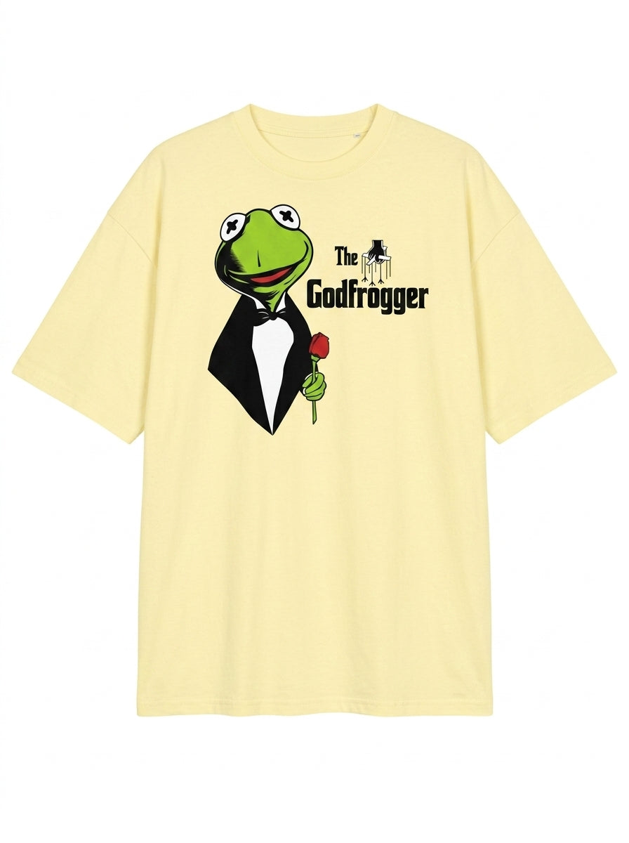 The Godfrogger Oversize Tişört