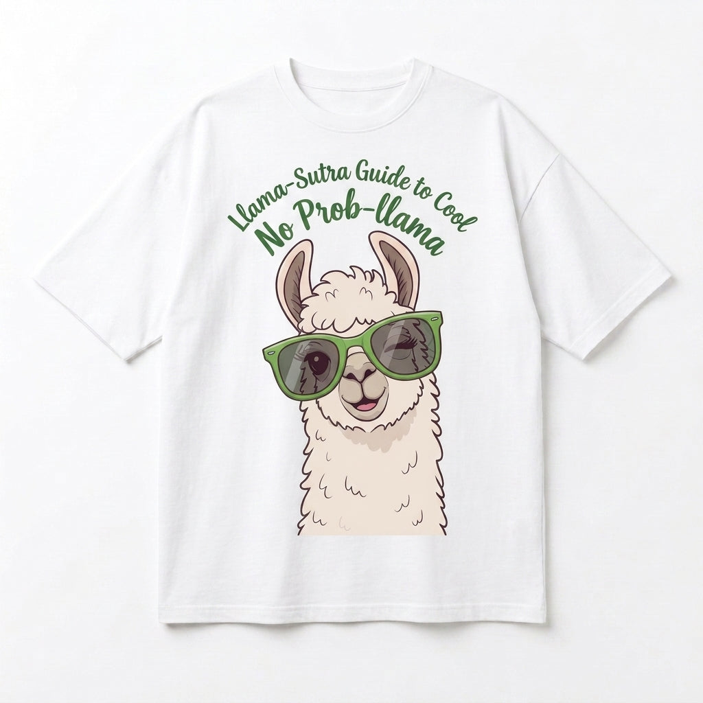 No Probllama Oversize Tişört
