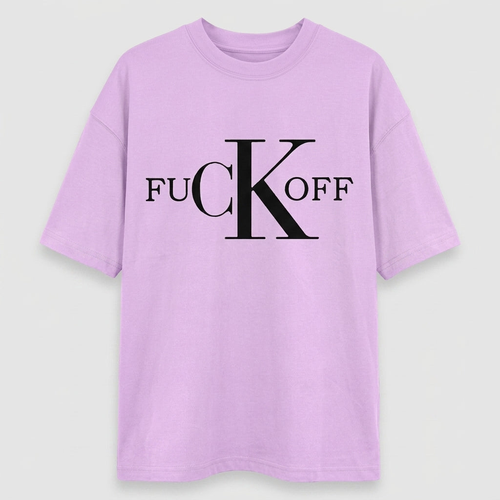 F Off Oversize Tişört