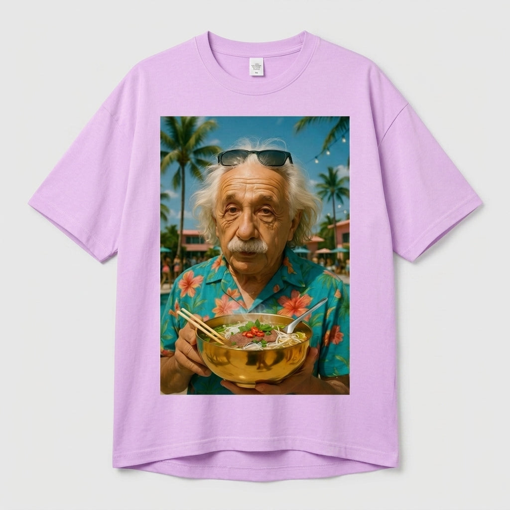 Einstein Oversize Tişört