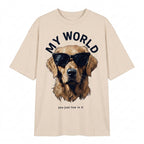 Dog World Oversize Tişört