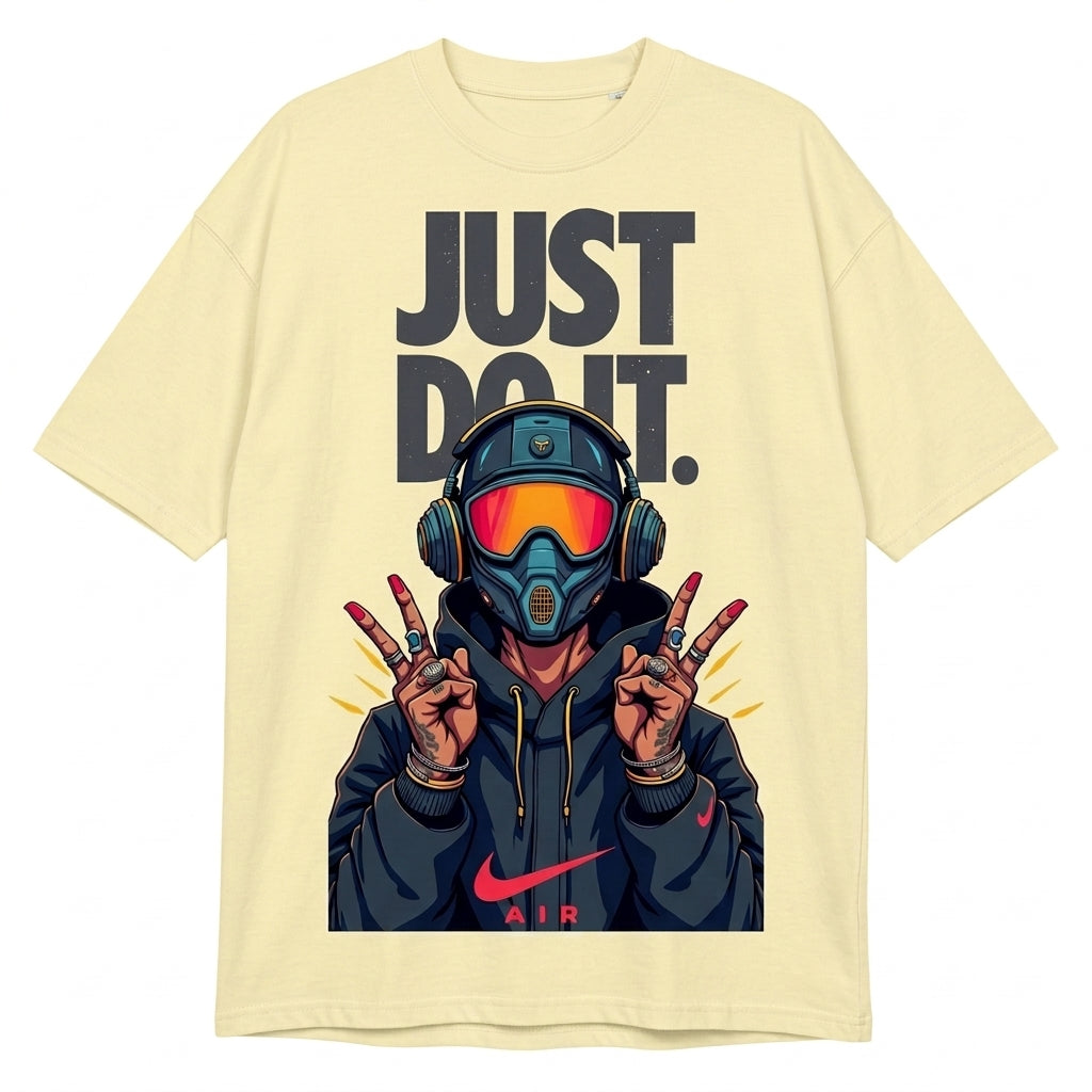 Just Do It Oversize Tişört