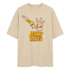 Johnny Bravo Oversize Tişört